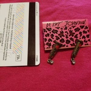 Betsey Johnson  Bullet earrings